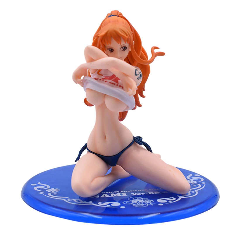 TURUN HARGA Anime One Piece Nami BB Ver. PVC Action Figure  Swimsuit Sexy Collectible Model