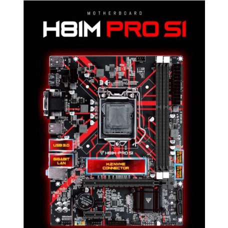 Motherboard varro prime H81m pro s1 h81 intel b85 gen 4 5 lga 1150 ddr3 sata 3.0 m2 nvme gigabit lan micro-atx