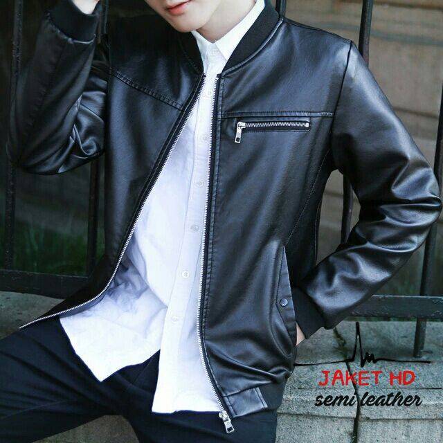 Jaket kulit casual