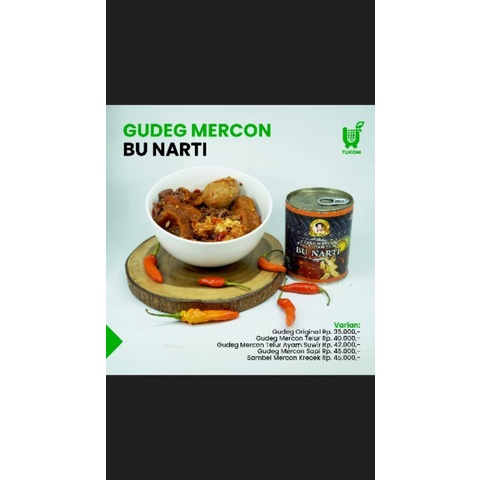 

Gudeg Mercon Bu Narti Kaleng