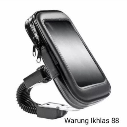 Holder hp motor Spion / Holder handphone waterproof