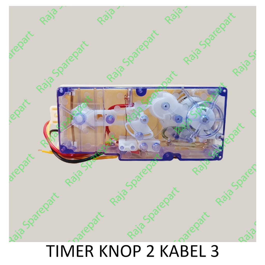 Timer Mesin Cuci Knop 2 Kabel 3 ( 2 knop = Mode + Timer )