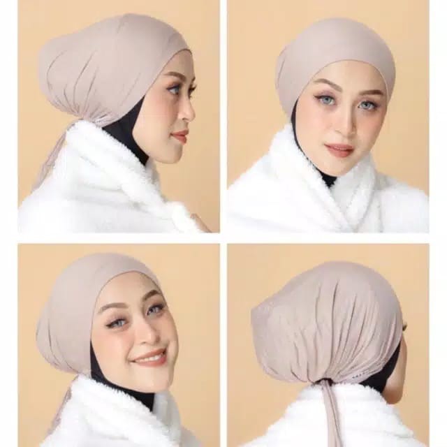 INNER HIJAB CIPUT TURKI TALI PREMIUM CIPUT KERUDUNG TERLARIS CIPUT RAJUT 2 WARNA CIPUT MURAH