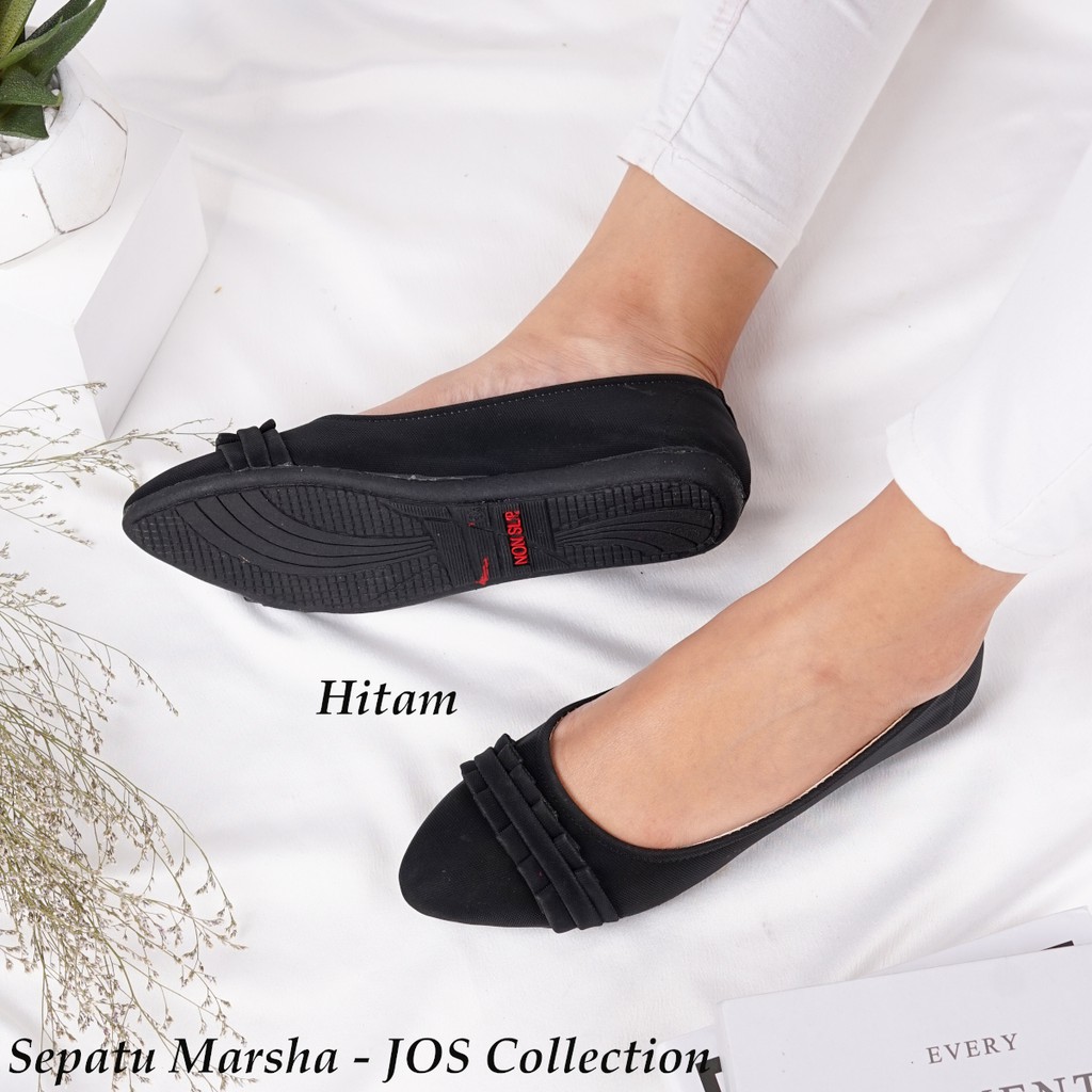 Flat Shoes Wanita - Sepatu Marsha by JOS Collection