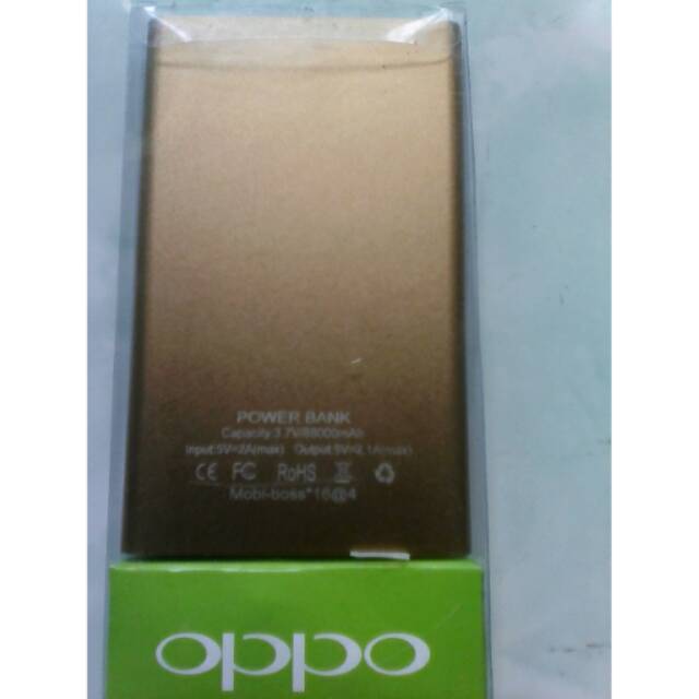 Powerbank slim oppo 88000 mah