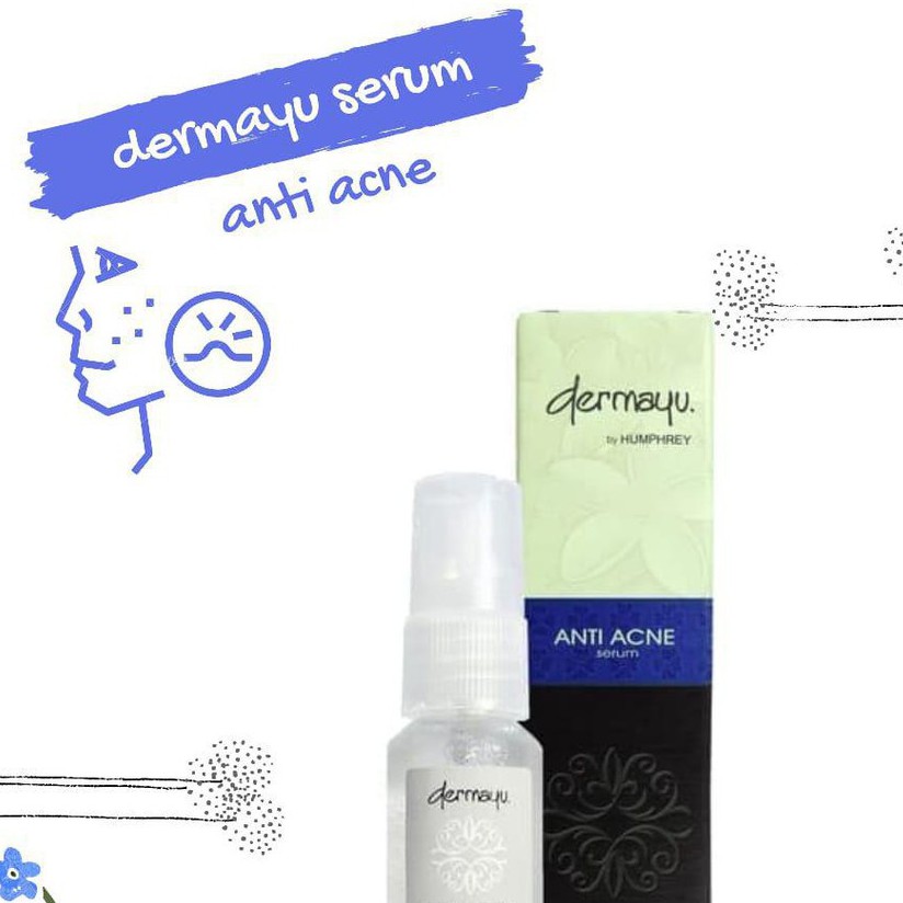 [ORI] Dermayu Serum Anti Acne Membantu Merawat Kulit Berjerawat dalam 2 Minggu Original dan BPOM