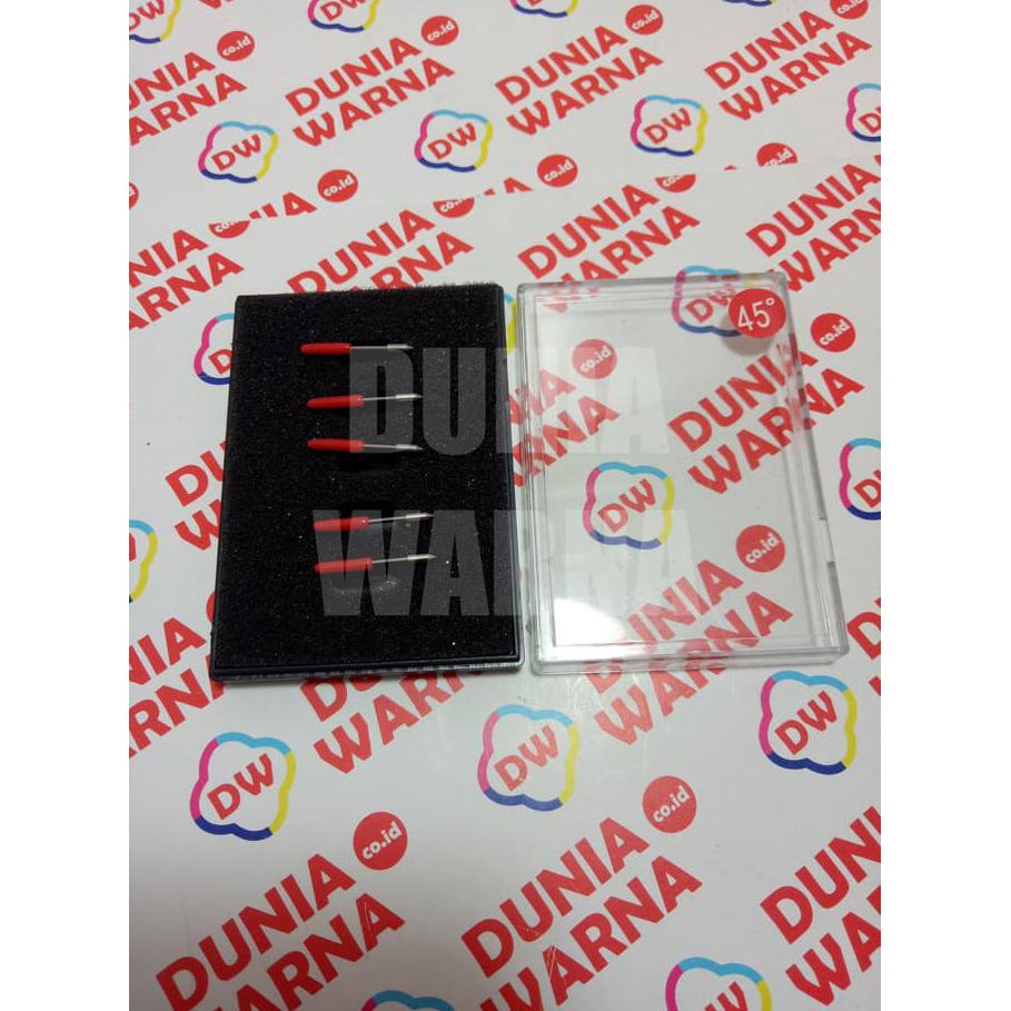 

Mata Pisau Cutting GRAPHTEC 45 Derajat Isi 5 Pcs/Box CE 6000 CB 09 TERBAIK