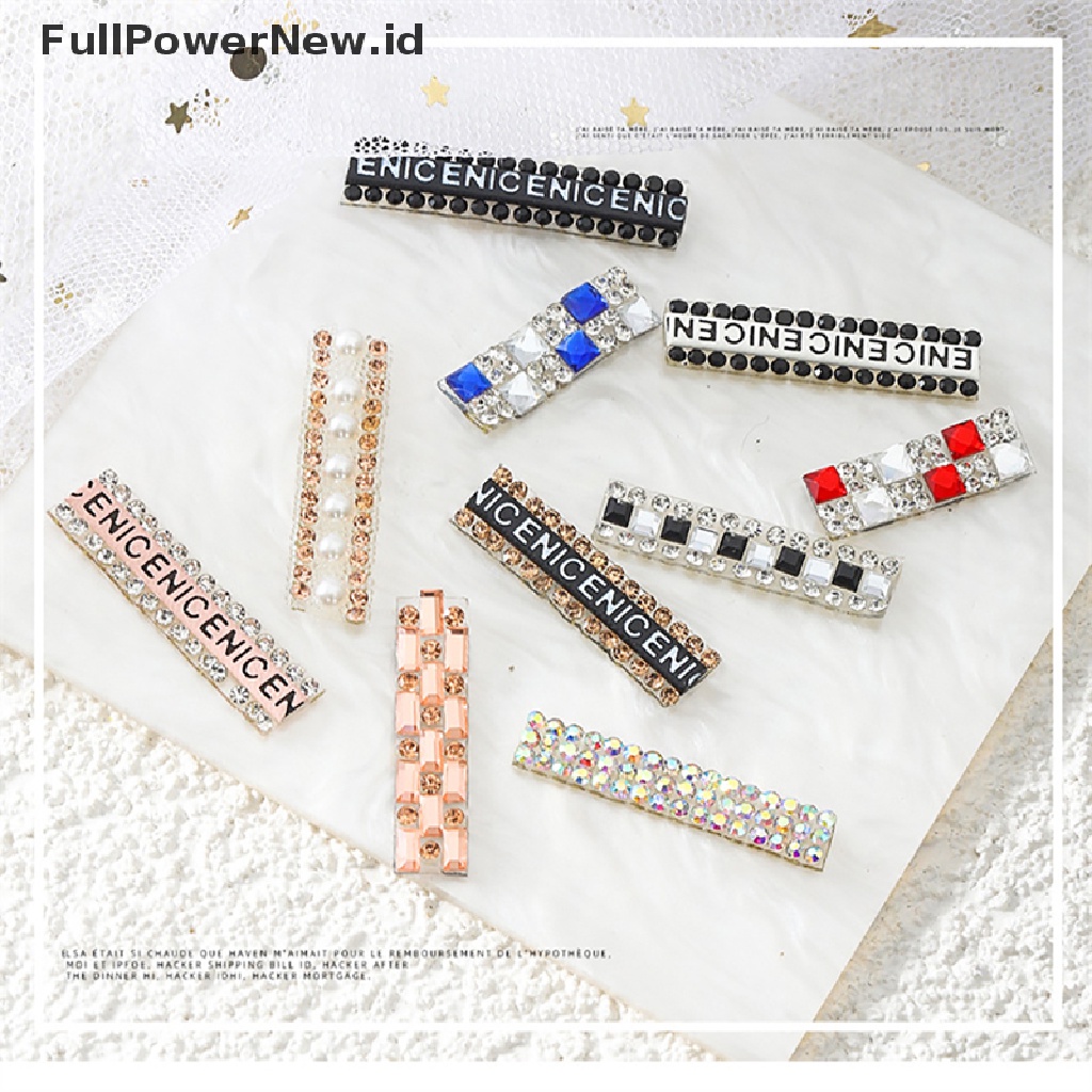 (Full) Stiker Kuku Gaya Jepang Motif Tulisan Aksen Hollow Untuk Aksesoris Nail Art / Manicure