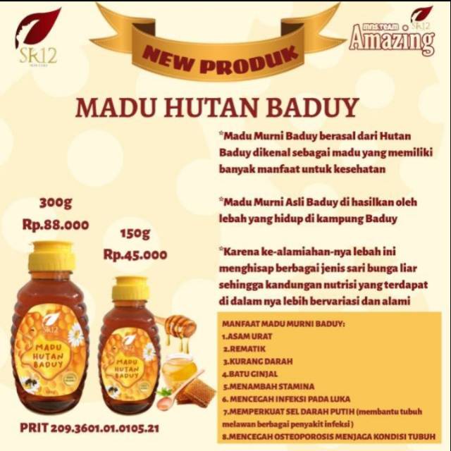 

BEST SELLER II MADU HUTAN BADUY SR12