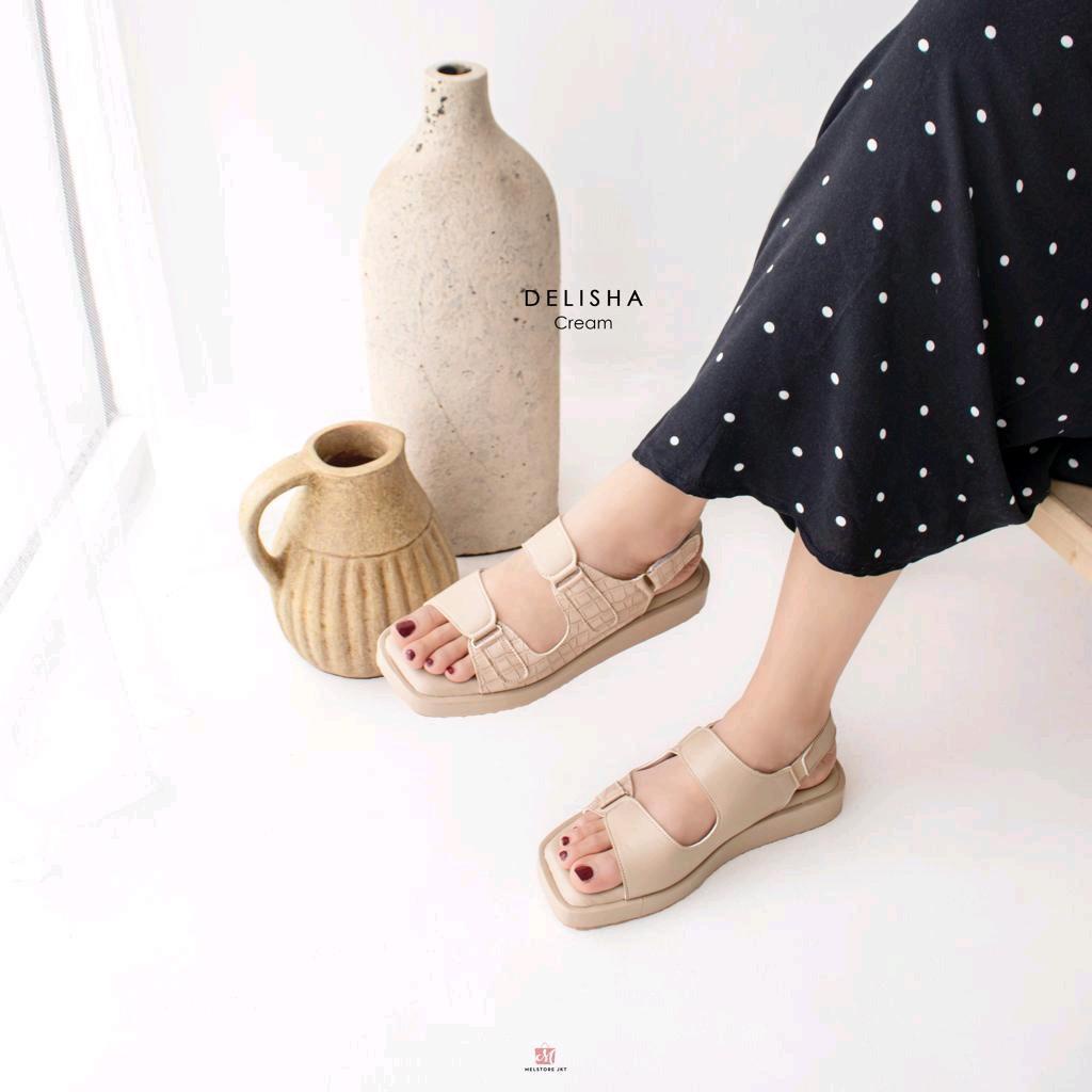 Sandal Wanita Slip Kekinian Empuk