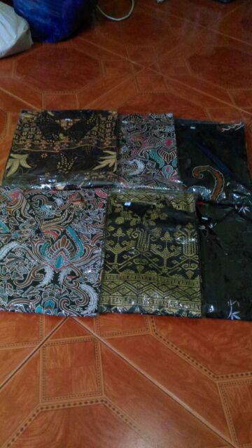 Kemeja Batik Pria Distro Batik Motif Ayam Ketawa M L Xl