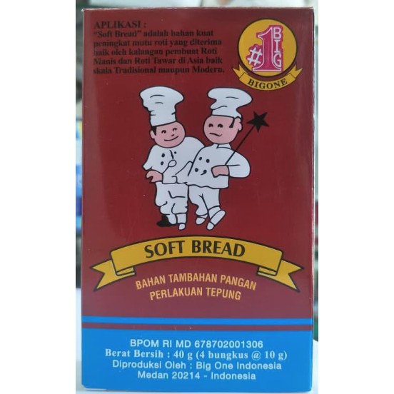 

[MAREM] BIG ONE SOFT BREAD RAGI PELEMBUT DONAT ROTI DONUT / BREAD IMPROVER