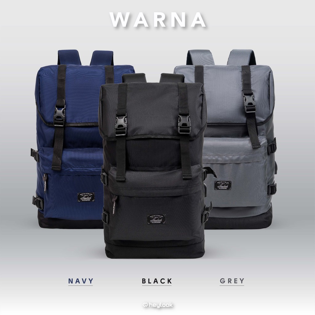 [FREE CABLE USB] TAS RANSEL PRIA WANITA BACKPACK DALTON USB TAS PUNGGUNG LAPTOP PRIA WANITA DISTRO