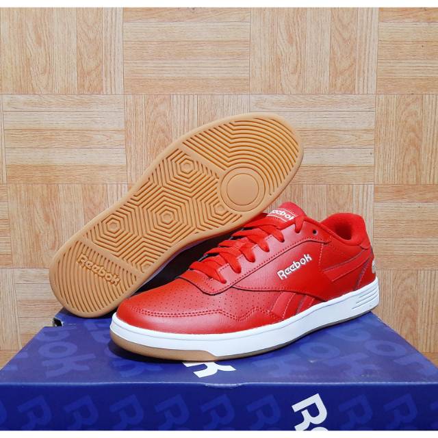 Sepatu Reebok Royal TechQue T Original - Snekaers - Red - Casual - Murah