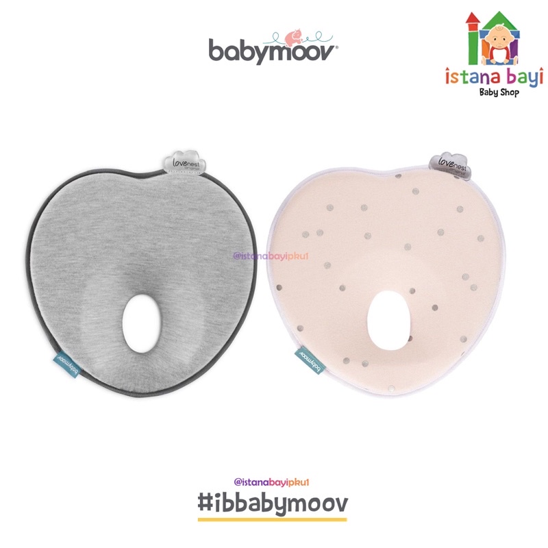 Babymoov Lovenest Bantal anti peyang - Bantal bayi Anti peyang