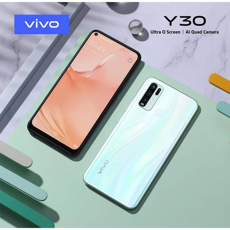 VIVO Y30 & Y20s[G] Ram 4/128Gb Big Baterai Garansi Resmi