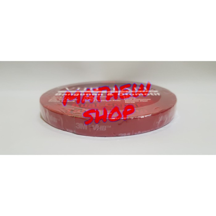 

Gilaa!!! 3M Vhb Tape Double Tape 12 Mm X 4.5 M Asli Perekat Merah 3 M Original Berkualitas