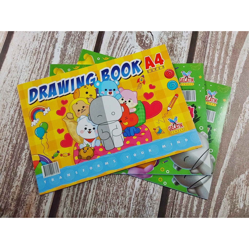 BUKU GAMBAR GELATIK A4 / GELATIK A4 / BUKU GAMBAR GELATIK-1