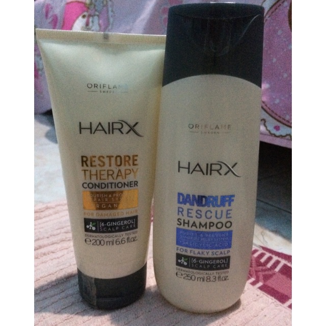 PAKET MURAH - Oriflame HairX Shampo & Conditioner Rp 70.000,-
