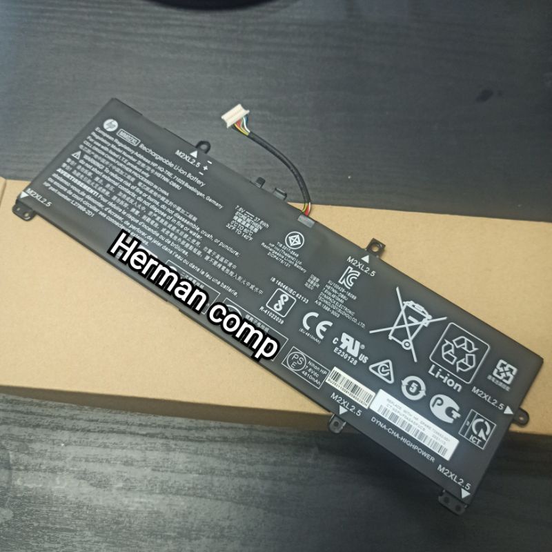 Original Baterai Hp Pavilion X360 13 13-AN 13-AN0000TU Series MM02XL