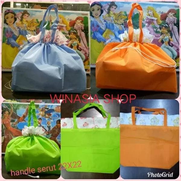 

PROMO Goodie bag serut 22 x 22/tas berkat/tas serut