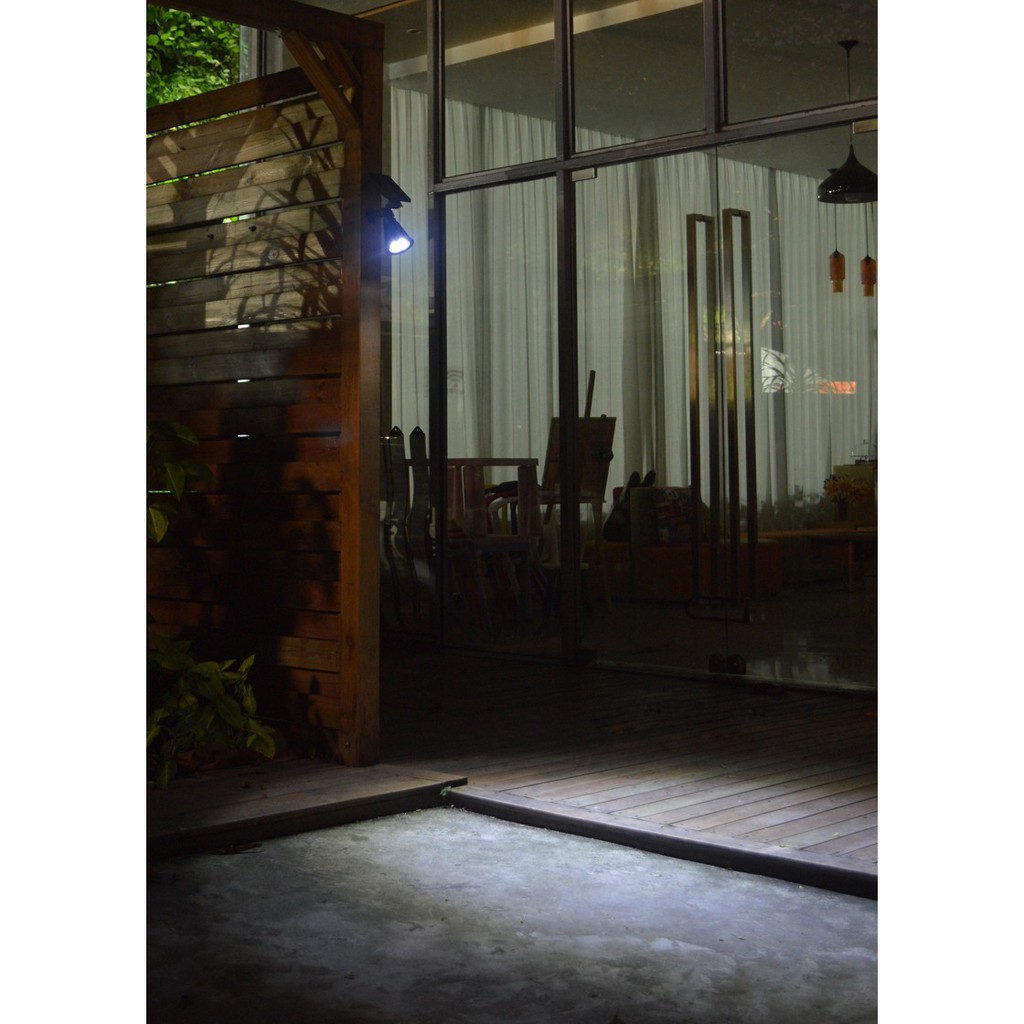 Lampu Taman Tenaga Surya, Solar Garden 4 Led Spotlight Outdoor