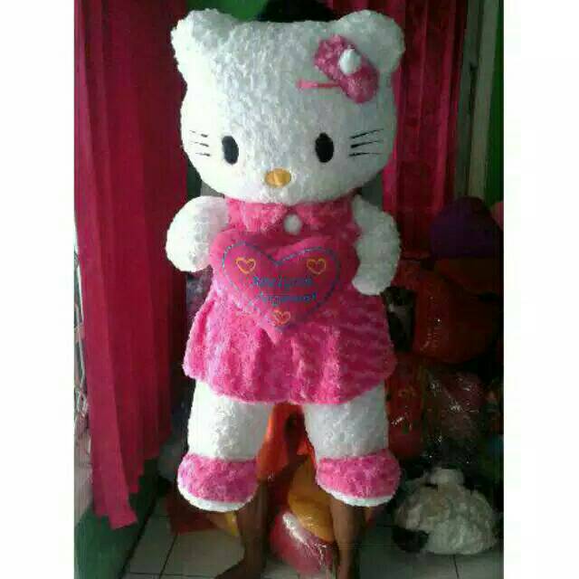 Boneka hello kitty jumbo ukir nama