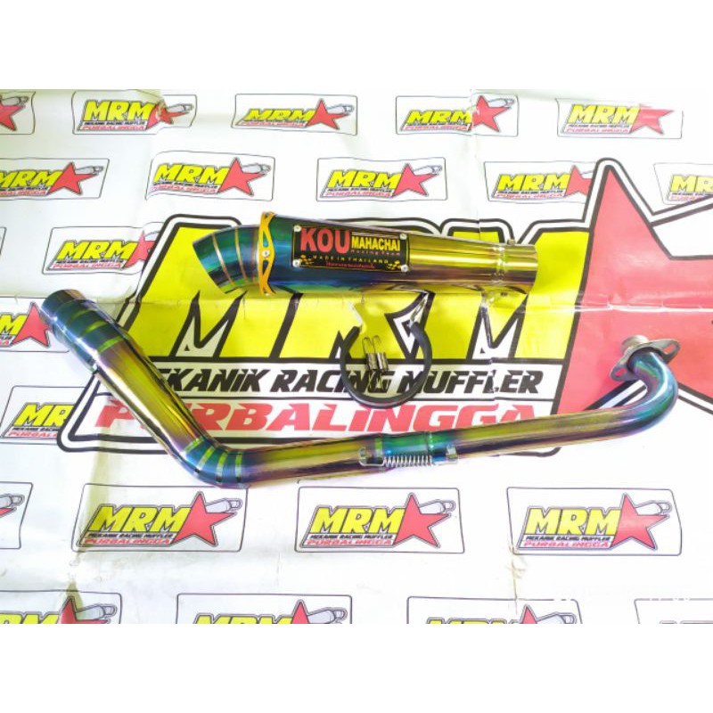 Knalpot Kou Supra X 125 Karisma Blade