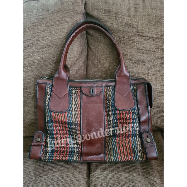 FOSSIL BAG TAS FOSSIL SHOPPER WEEKENDER SHOULDER BAG PRELOVED SECOND TAS FOSSIL SHOPPER