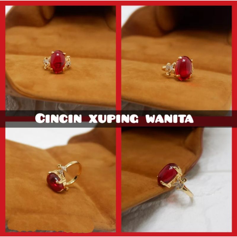 cincin batu merah delima