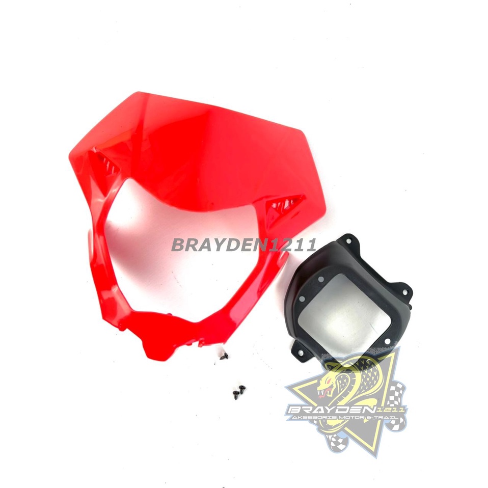 HEADLAMP CRF 150 / KEDOK LAMPU CRF150 / BATOK LAMPU CRF / KEDOK LAMPU DEPAN CRF