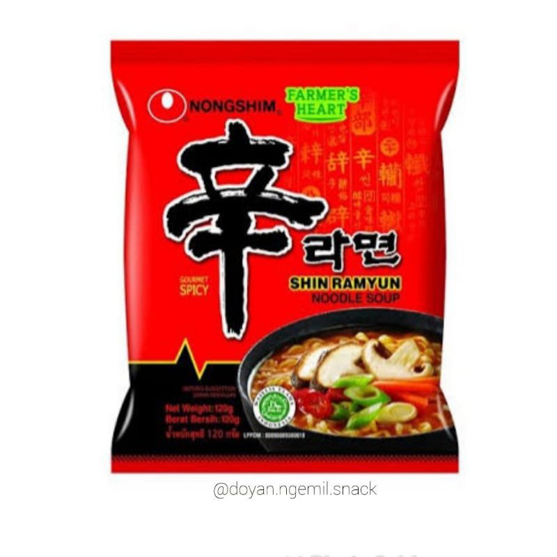 NONGSHIM SHIN RAMYUN SPICY MUSHROOM