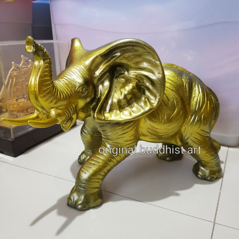 patung gajah fengshui jumbo