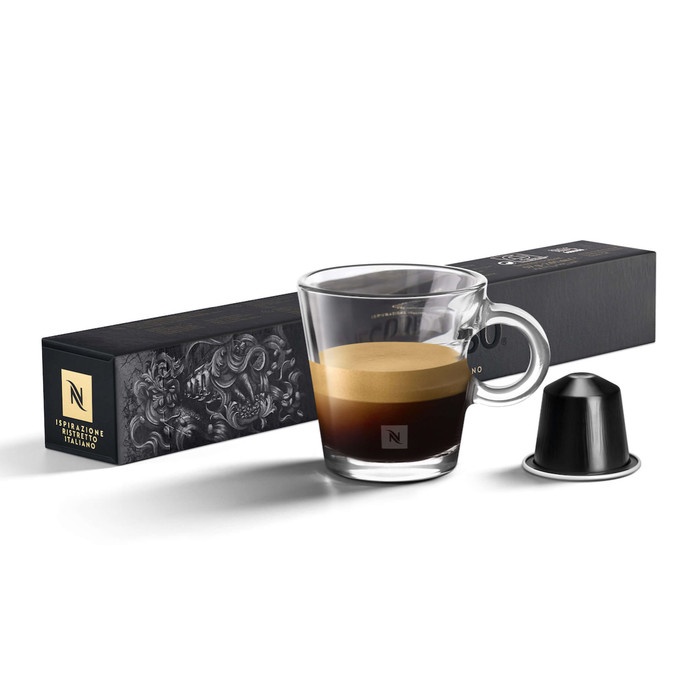 

(BISA COD) Nespresso Ristretto Coffee Capsule / Kapsul Kopi - 10 capsules