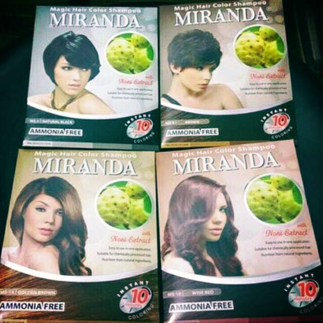 Miranda Noni Hair Color SEMIR SHAMPO
