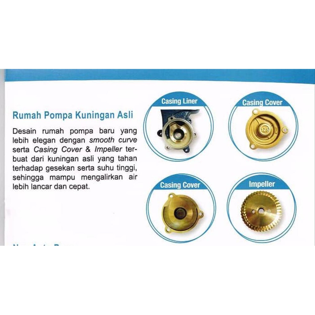 Pompa Air Panasonic Ga 200 Jak Shopee Indonesia