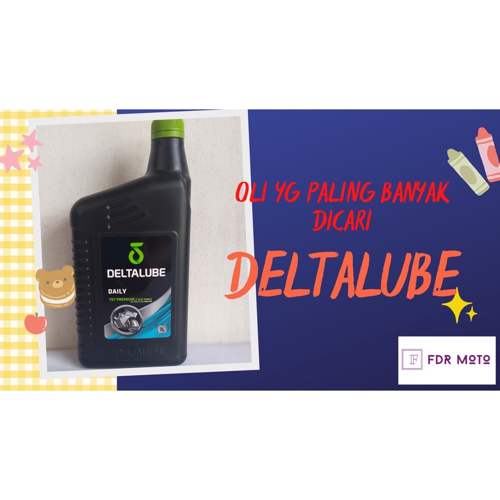 DELTALUBE SAE10W40 1 LITER UTK MOTOR SPORT