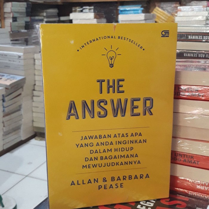 novel wattpad murah Buku Motivasi The Answer. Self Help Self Improvement pengembangan diri novel rem