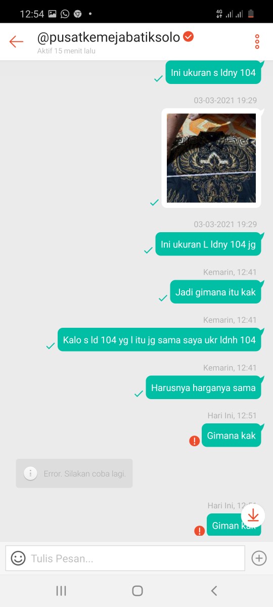 ( Full Furing )kemeja/baju Batik Pria Murah Panjang