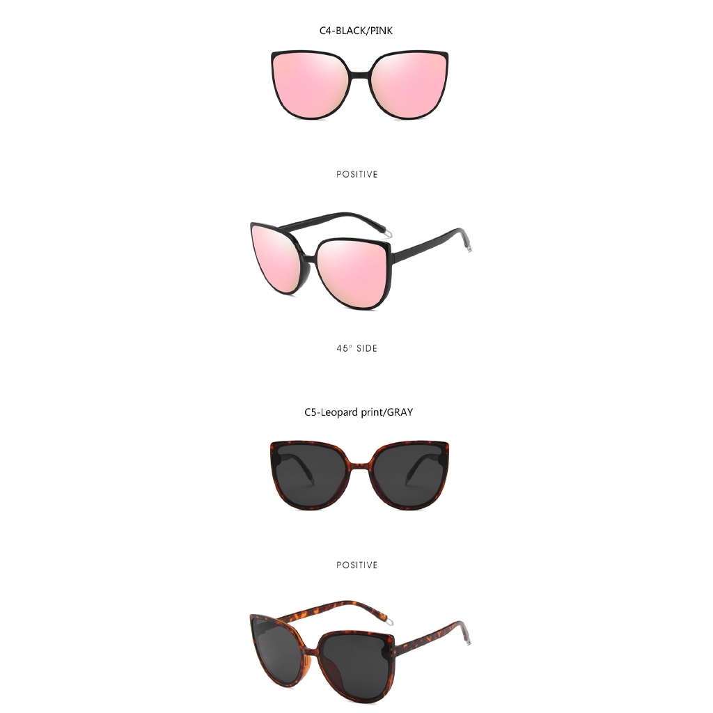 Fashion trend cat's eye ins personality beach wild sunglasses