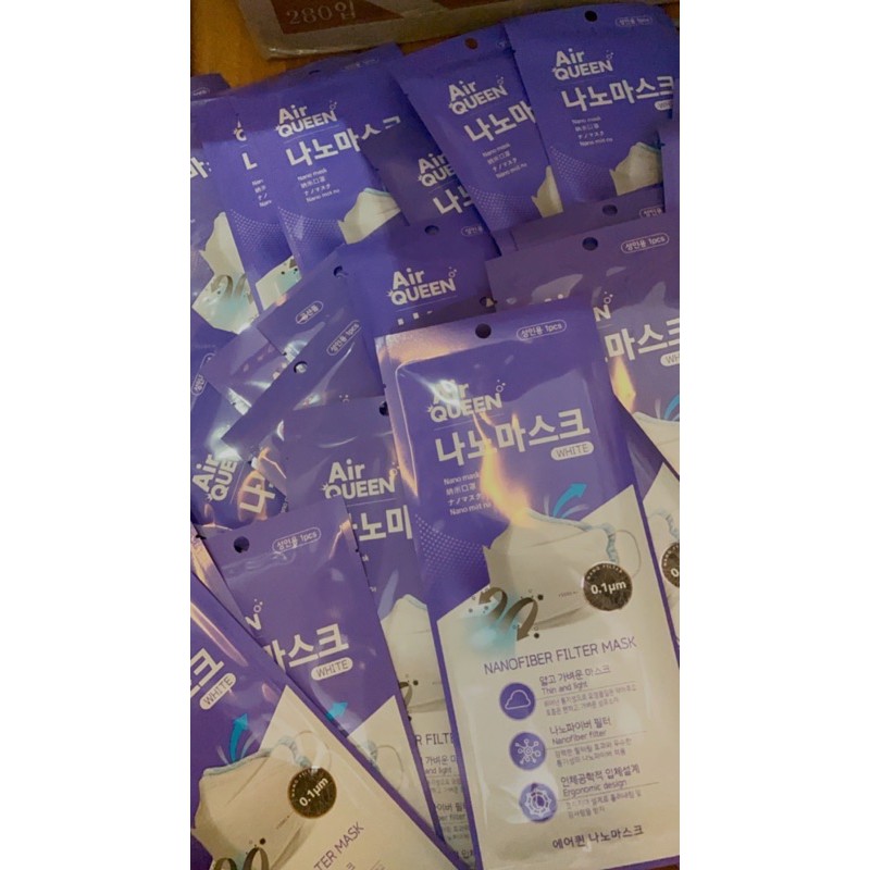 (READY STOCK) Air Queen Nano Filter Mask