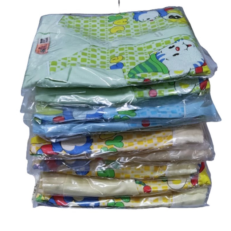 Baju bayi Piyama  /  Pakaian Bayi UNISEX  /  Baju Bayi Panjang   (0 - 6 BLN)