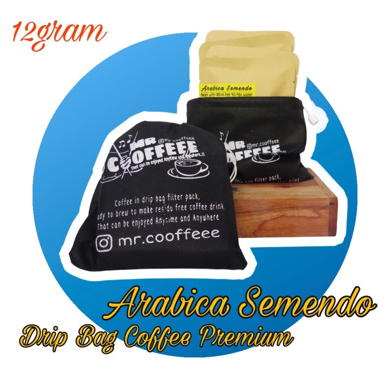 

Arabica Semendo Drip Bag Coffee premium