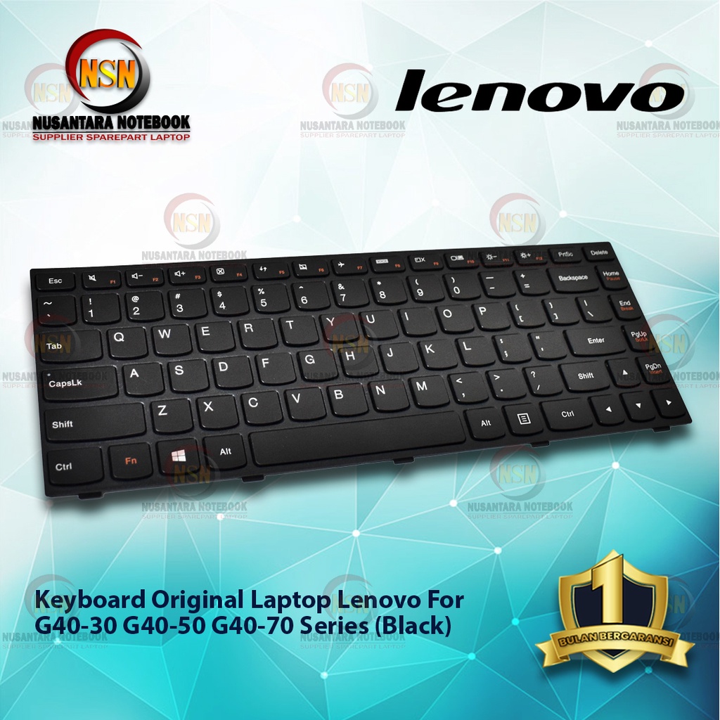 Keyboard Laptop Lenovo G40-30 G40-50 G40-70 Black Series