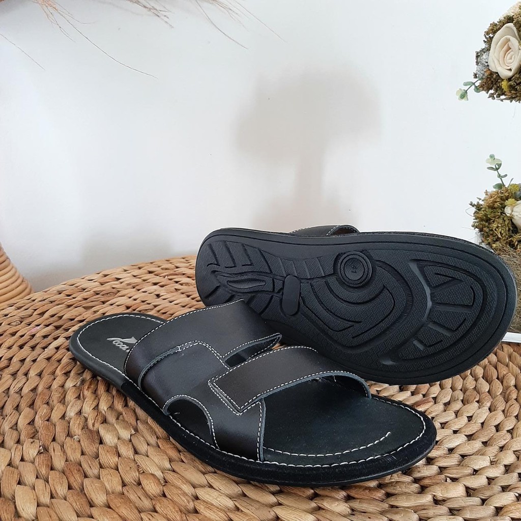 [COOLCALM] SANDAL SENDAL JEPIT JAPIT KULIT PREMIUM SANTAI JALAN PRIA COWOK COWO DEWASA