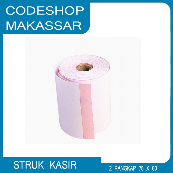 Kertas Struk Kasir Hvs Ncr X Mm Ply Hvs Ncr Ply Shopee