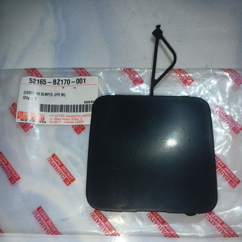 tutup bemper derek belakang Luxio lama