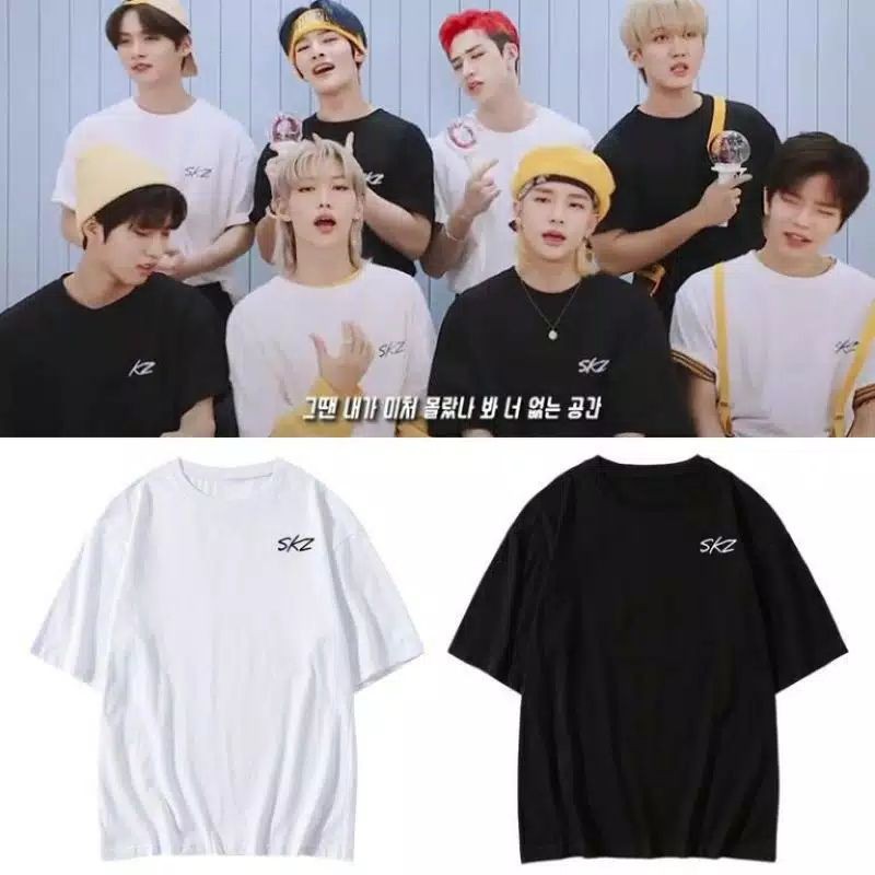 kaos T-shirt straykidz Skz logo