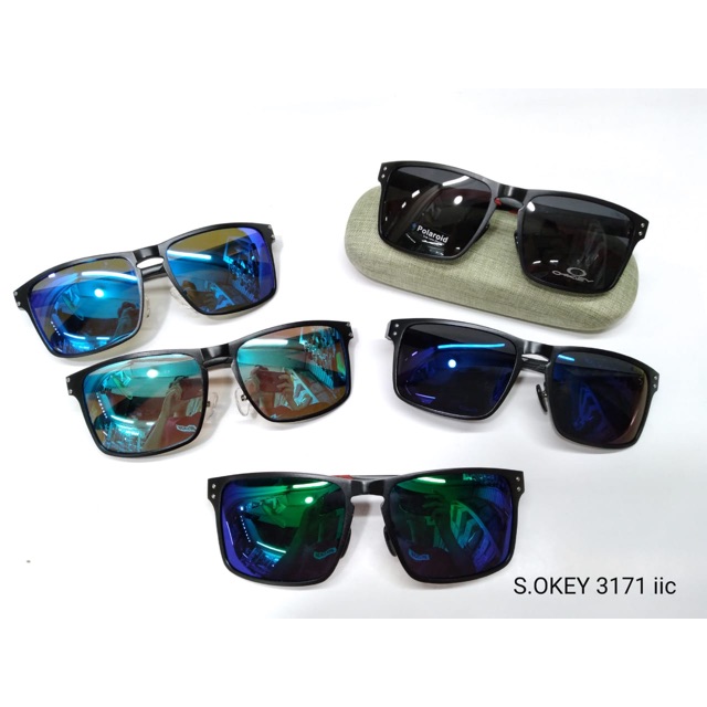 Kacamata hitam cowok polarized