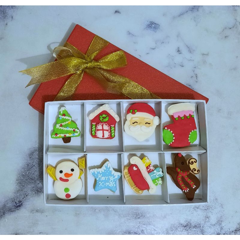 

Hampers Cookies Natal isi 8 - Free Kartu Ucapan